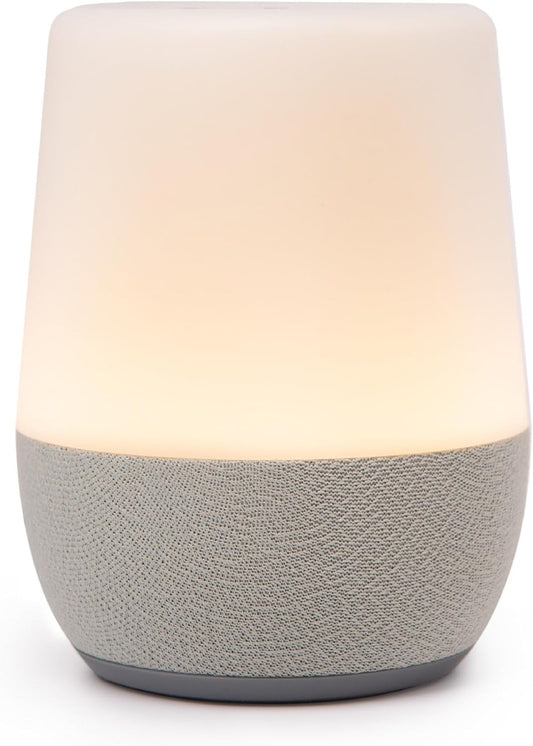 Yogasleep Duet White Noise Sound Machine & Night Light, 30 Natural Sounds,Bluetooth-Wireless Speaker for Travel,Office Privacy,Concentration,Sleep Aid for Adults & Baby, Registry & Nursery Gift,White
