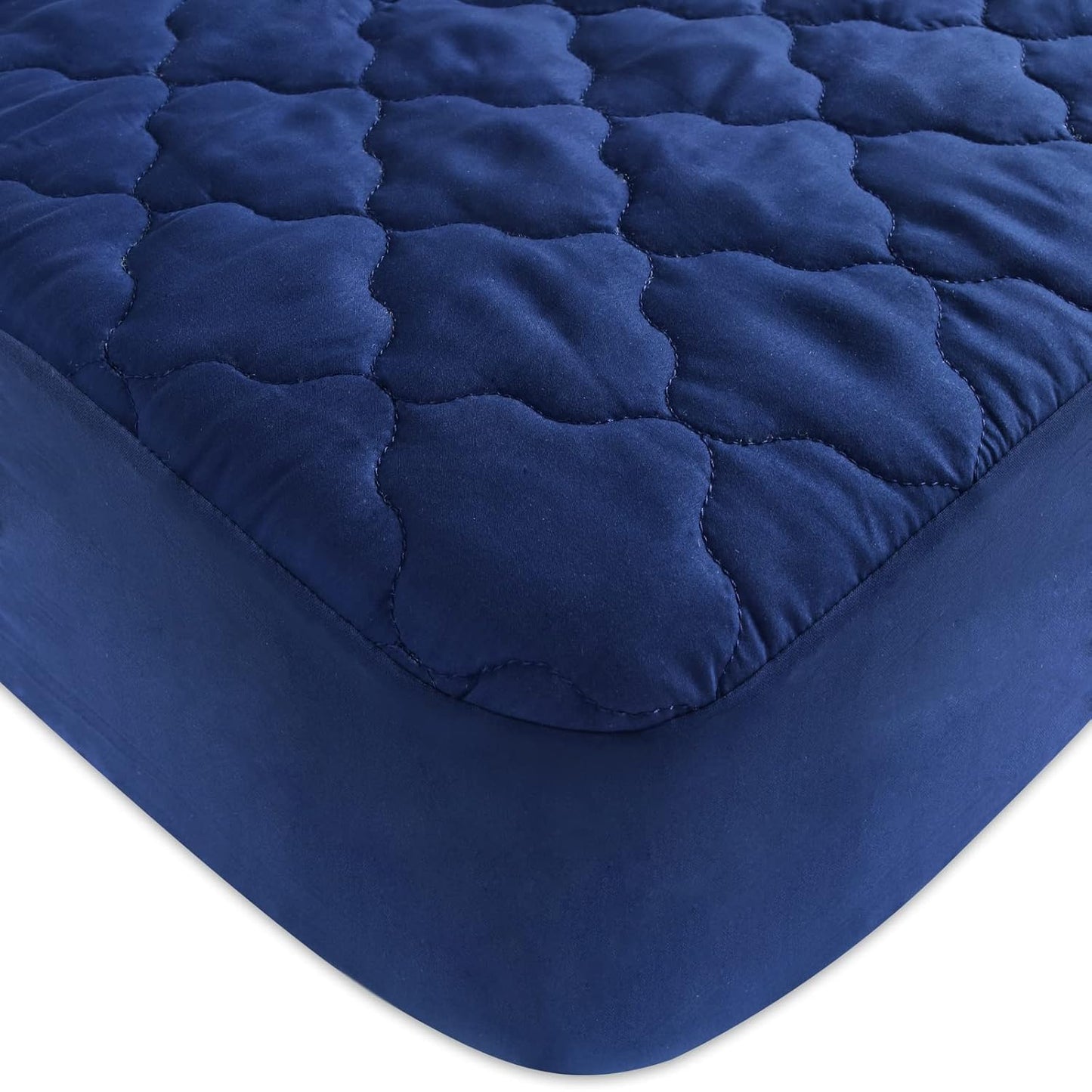 Pack and Play Sheets Mattress Pad Protector Fitted Waterproof Playard Mattress Cover, Compatible with Graco Pack n Play & Dream On Me & Pamo Babe, Playpen/Playard Sheet Quilted, Gray, 39" x 27"