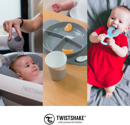 Twistshake Baby Formula Container | Moisture-Proof | Sealed Milk Powder Dispenser for Infants | Portable Food Storage Box for Baby Food | Milk Powder Storage | Newborn Essentials | 1700 ml, White