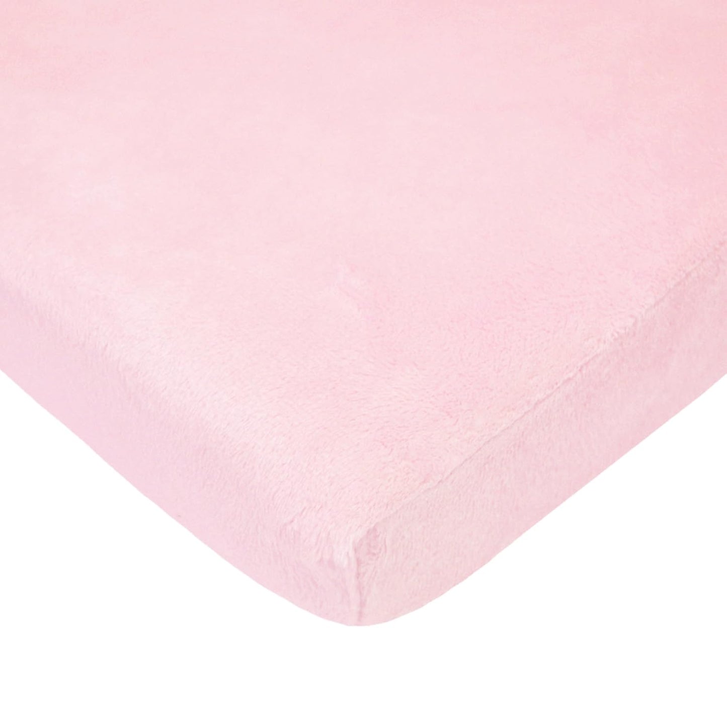American Baby Company Heavenly Soft Chenille Fitted Pack N Play Playard Sheet 27" x 39", Warm and Cozy Chenille Pack and Play Sheet, White, for Boys and Girls, Fits Most Mini Crib Mattresses