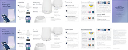 Hatch Baby Sound Machine, Night Light (Putty) | Sleep Support | Registry Essential, Routine Builder, Time-to-Rise Alarm Clock, White Noise, Nursery Stories, Toddler Kids (Wi-Fi)