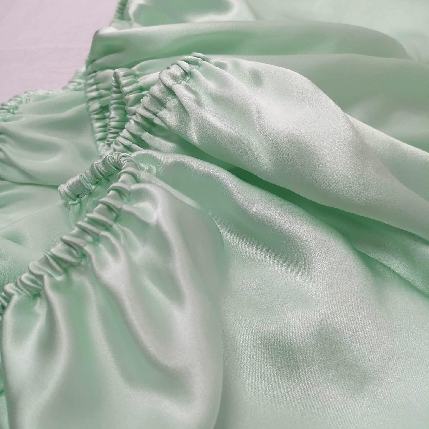 100% Mulberry Silk Cradle Sheets Fitted 18x36x4 - Great for Baby Hair, Fits Most Bedside Sleeper Bassinets Pad Mattress - Soft Silky for Girls Gift for Newborn and Infant, White