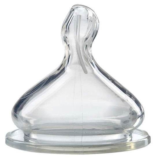 NUK Smooth Flow Pro Baby Bottle Replacement Nipples, Silicone, Anti-Colic, Leak-Proof, Pack of 2