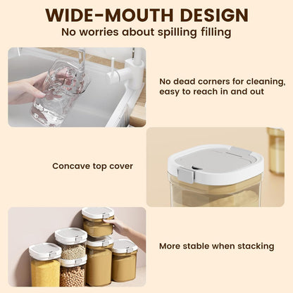 Formula Container to go-800ml Travel Dispenser BPA Free Airtight Container with Spoon and Layered Storage