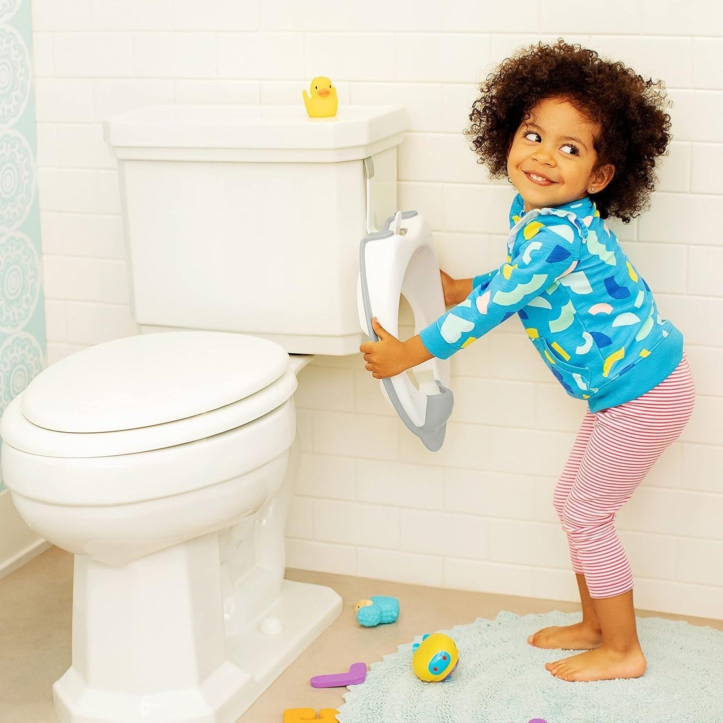 Munchkin® Sturdy™ Potty Training Seat, Grey
