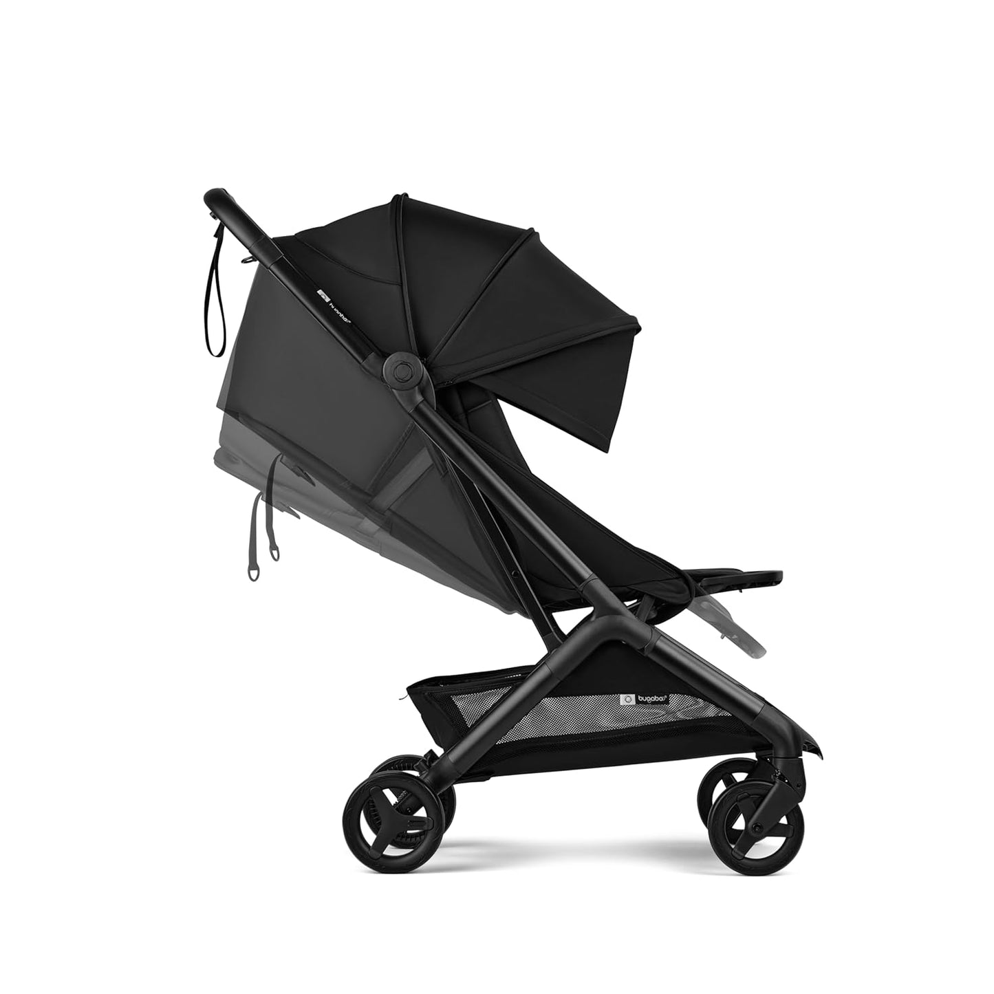 Bugaboo Butterfly 2 Travel Stroller, Ultra-Compact One-Second Fold, Lightweight and Airplane-Friendly (Indigo)