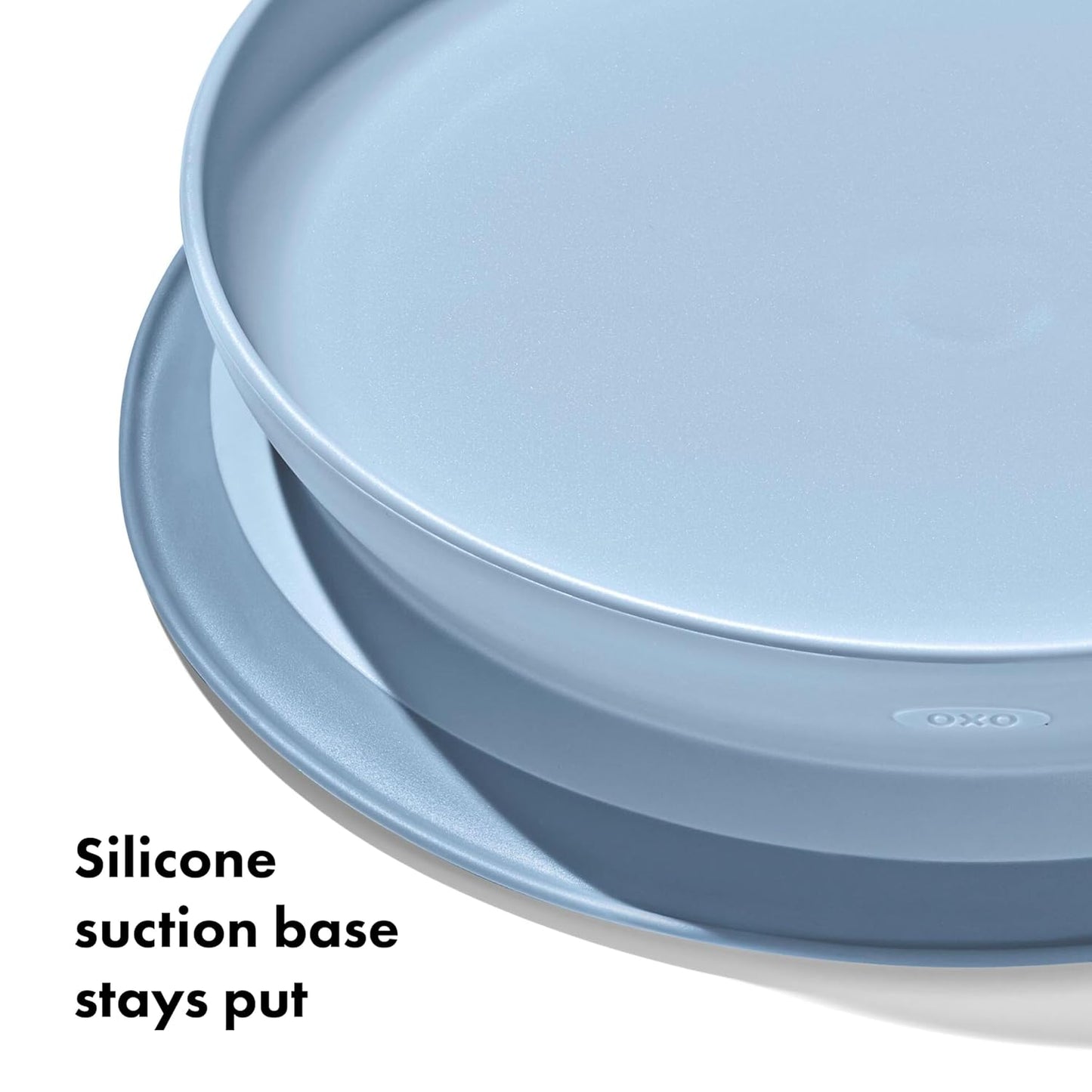 OXO Tot Stick and Stay Suction Plate - Blossom
