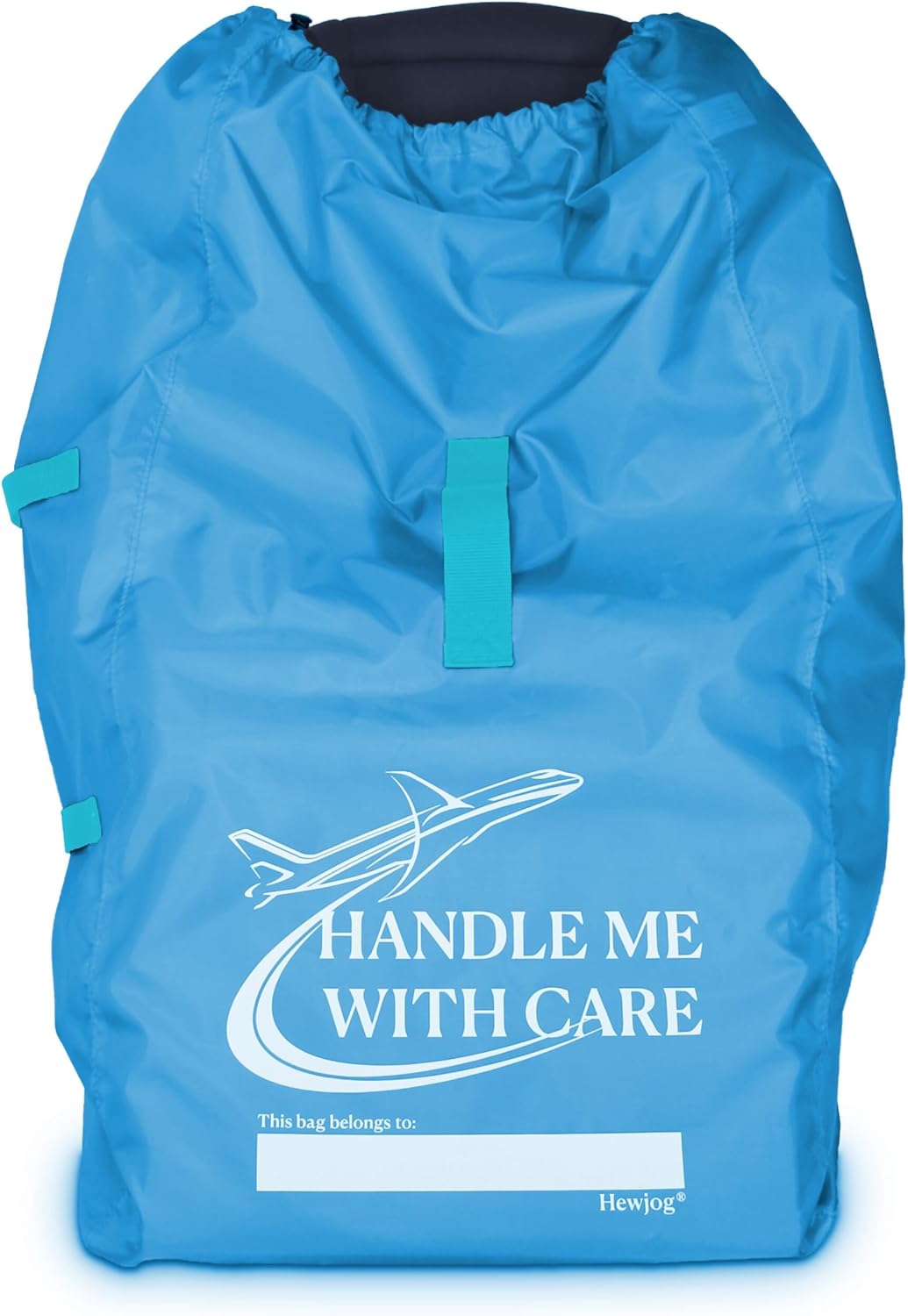 Car Seat Travel Bag for Airplane, Carseat Cover for Air Travel for Infant Carriers Booster Convertible, Black