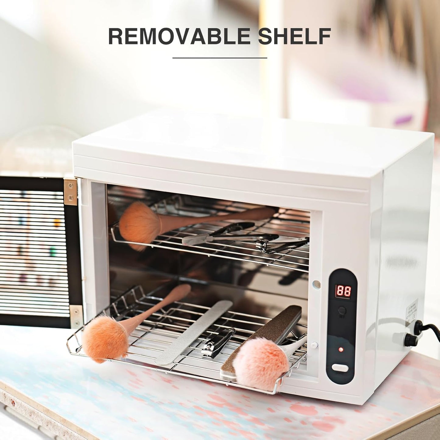 UV Sanitizer Box Professional Home Appliances Salon LED UV Light Sanitizer For Phone Baby Bottle Cleaning Beauty Tools