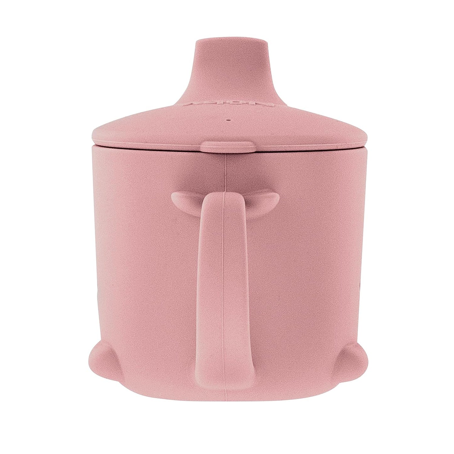 Nuby Animal Friend Silicone Round Bowl - Toddler Bowl - 6+ Months - Pink Whale Bowl