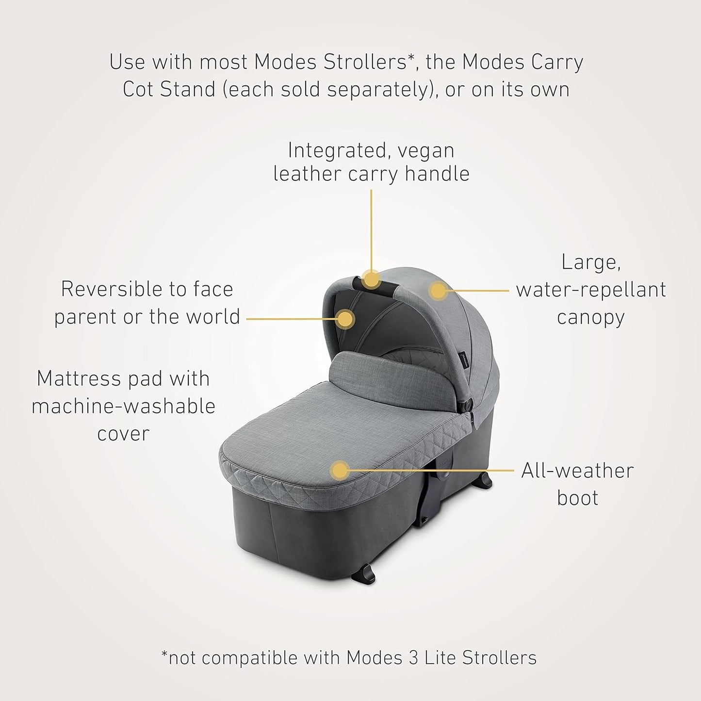 Graco® Click2Store™ Stroller Storage Organizer, Black