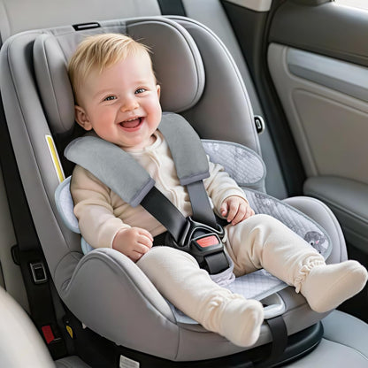 Piddle Pad Car Seat Liner, Waterproof Soft Car Seat Protector for Potty Training, Travel-Friendly Baby Toddler Carseat Cover, Machine Washable Liner for Spills, Potty Accidents (Blue, 2PC)