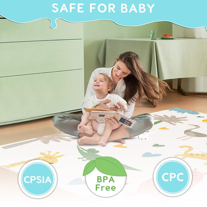 Fshibila 74" ×50" Large Baby Playpen, Baby Playard for Babies and Toddlers, Baby Fence Play Pens for Indoor & Outdoor, Sturdy Safety Play Yard with Soft Breathable Mesh, Anti-Fall, Grey