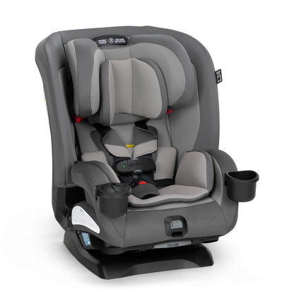 Safety 1st EverSlim 4-in-1 Convertible Car Seat, SecureTech Chest Clip, Ultra-Slim, 4-Mode Infant to Booster, Baby Car Seat, 5-100 lbs, Memory Foam, Office Space