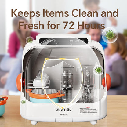 Baby Bottle Sterilizer and Dryer – UV Sterilizer 20L Large Capacity, Hot Air Drying, UV Sanitizer Box, No Need to Clean Regularly.UV Light Sanitizer Box .Sanitizer Machine.