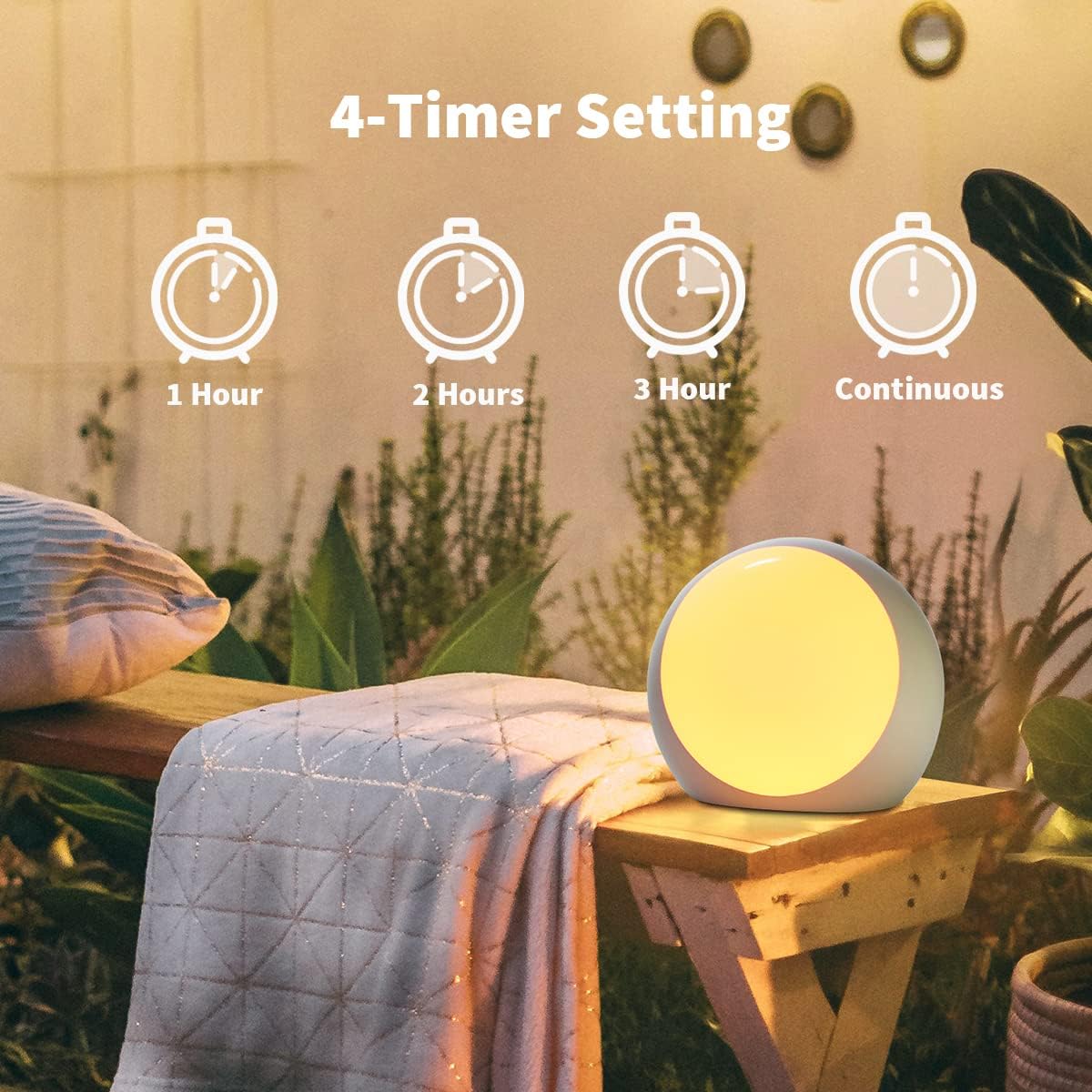 Loud Brown Noise Sounds White Noise Machine 30 Soothing Sounds 12 Color Night Lights Auto-Off Timer Sleep Machine with Memory Function for Baby Kids Adult for Office Privacy White Elephant Gifts
