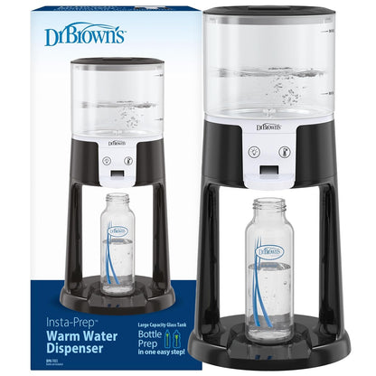 Dr. Brown's Insta-Prep Warm Water Dispenser with Baby Formula Mixing Pitcher, 36oz Olive