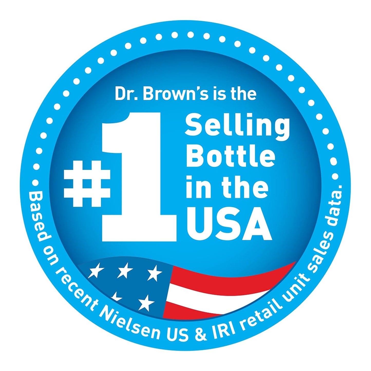 Dr. Brown's Accufeed 60 Bottle with Preemie Flow and Level T Nipples, 2 oz/60 mL, BPA-Free, 0m+, 3-Count