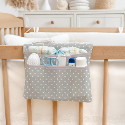HAMUR Baby Diaper Bag Organizer – Travel-Friendly, Compact & Foldable | Stroller Pouch for Newborn Essentials – Must-Have for Boys & Girls (Leaves)