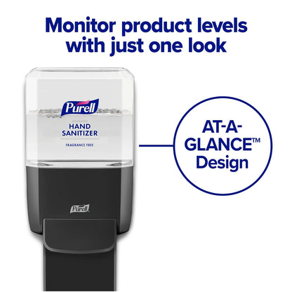 PURELL ES4 Manual Hand Sanitizer Dispenser, Graphite, Compatible with 1200 mL PURELL ES4 Hand Sanitizer Refills (Pack of 1) - 5024-01