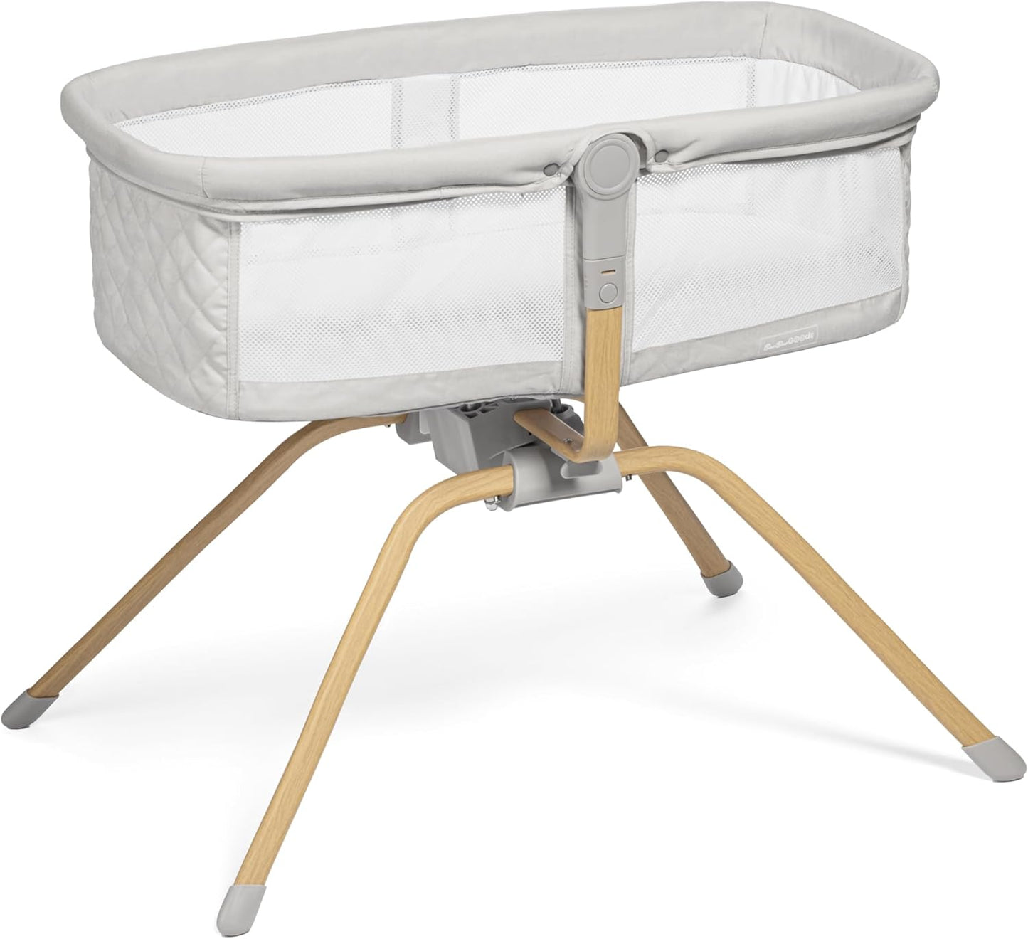 Baby Bassinet with Rocking/Gliding, Portable Bedside Sleeper for Baby with Foam Mattress, Baby Bedside Crib for Newborns and Infants with Carrybag