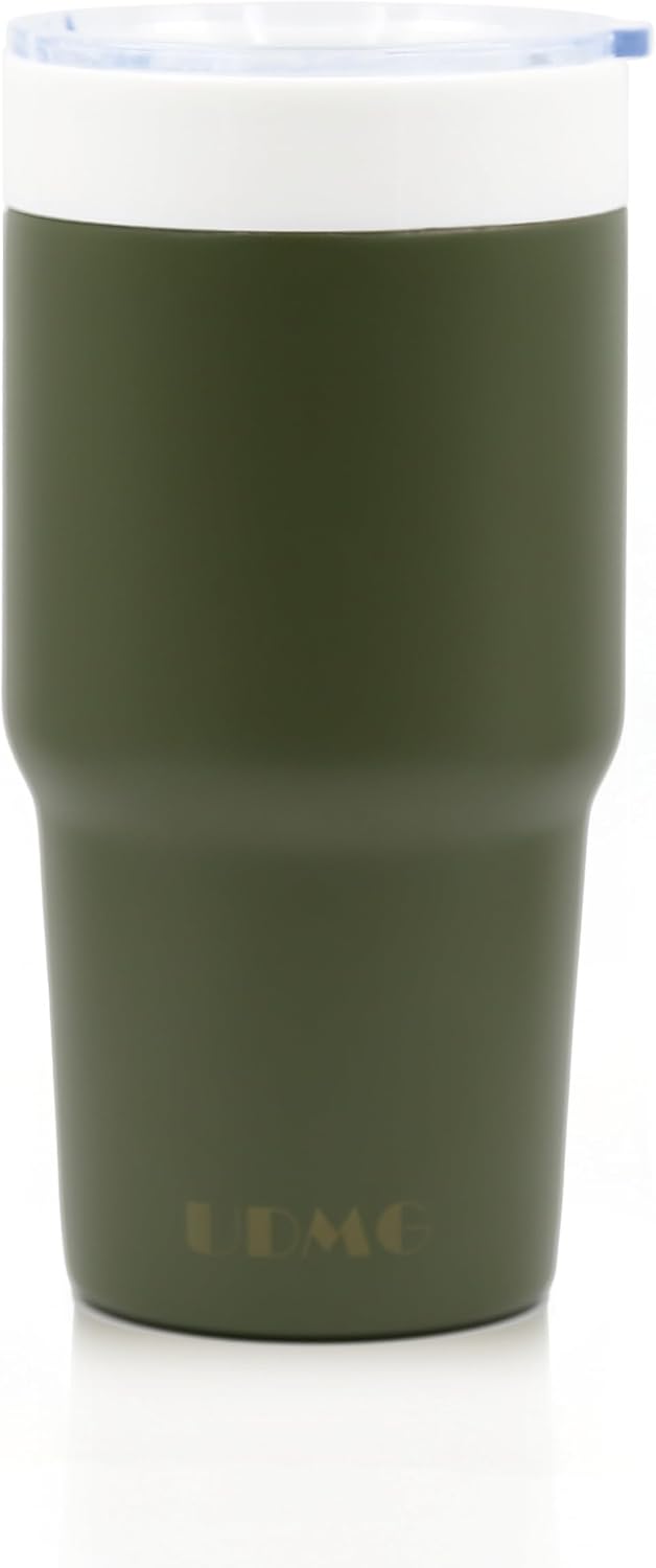 True Ceramic Interior Vacuum Insulated Tumbler, 16oz, Original Steel | True Ceramic Lined (Not Coated), Vacuum Insulated, Car Commuter Tumbler for Soda, Coffee & Tea On-The-Go, No Metallic Taste