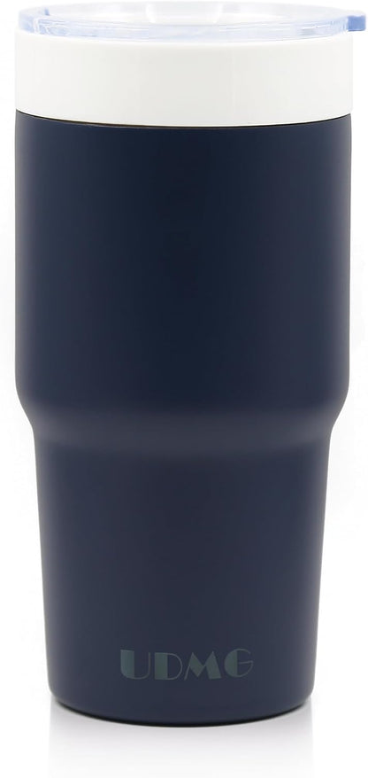True Ceramic Interior Vacuum Insulated Tumbler, 16oz, Original Steel | True Ceramic Lined (Not Coated), Vacuum Insulated, Car Commuter Tumbler for Soda, Coffee & Tea On-The-Go, No Metallic Taste