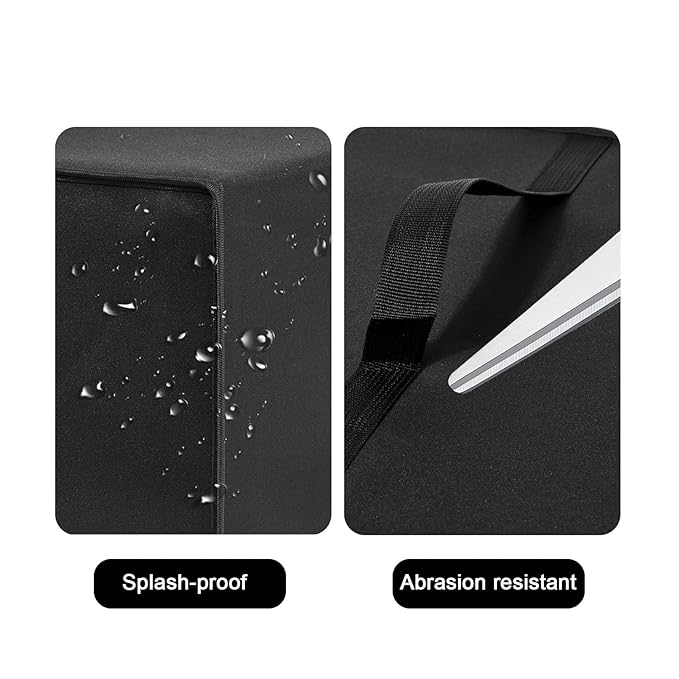 Baby Bottle Washer Cover Sterilizer Cover Dust-Proof Nylon Protective Case for Baby Brezza Bottle Dryers Pro - Sterilizer Dryer - All in One Machine (Black)