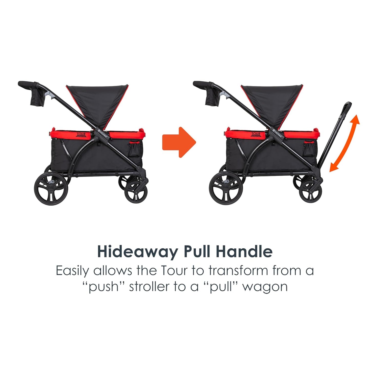 Baby Trend Expedition Stroller Wagon, Liberty Midnight