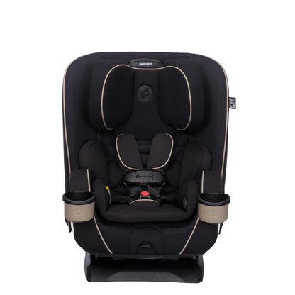 Maxi-Cosi Kani 4-in-1 Infant Kids Convertible Car Seat, Rear-Facing, Forward-Facing, Booster, Slim 3-Across Fit, Magnetic Buckle, 5-Position Recline, Fits 5-100 lbs, 19-57 in, Caspian Caviar