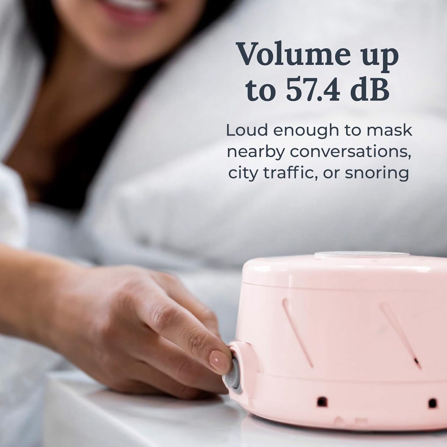 Yogasleep Dohm Classic (White) The Original White Noise Sound Machine, Soothing Natural Sounds from a Real Fan, Sleep Therapy for Adults & Baby, Noise Cancelling for Office Privacy & Meditation