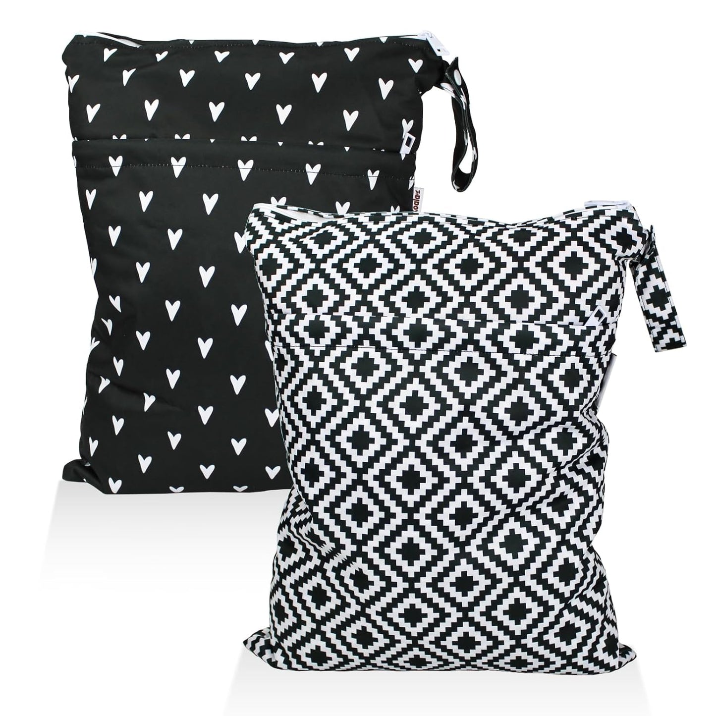 Mama Koala Waterproof Diaper Pods for Baby Items, Cloth Diapers, Swimsuits, Travel, Gym Clothes, Beach, Pump Parts, Toiletries, 2 Pack(DP-Sunset)