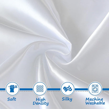 Bassinet Sheets for Baby Boy Girl, Satin Bedside Sleeper Sheets to Fit Mika Micky&Baby Delight&Dream On Me&Baby Joy Bassinet, Bassinet Sheet for Baby Hair (33"x20"x5") Silk Bassinet Sheets, Grey