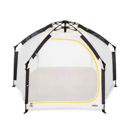 Veer Basecamp | JPMA Certified Portable Pop Up Play Yard/Play Pen for Babies, Toddlers and Kids | Indoor and Outdoor Use | Shade Canopy | Keeps Bugs Out | Playard Safety Certified