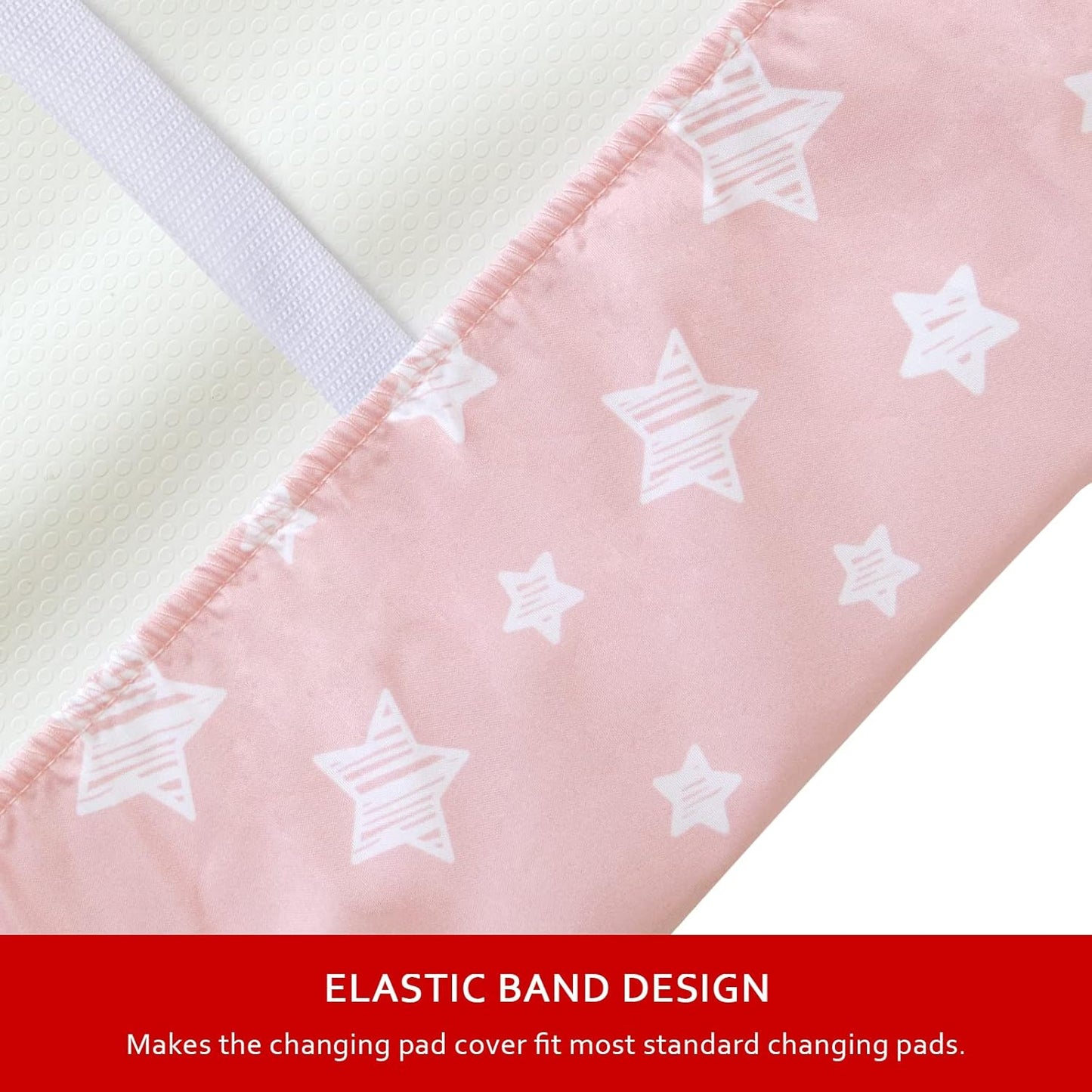 Pack and Play Sheets, 2 Pack Mini Crib Sheets, Stretchy Playard Fitted Sheet, Compatible with Graco Pack n Play, Soft and Breathable Material, Planet & Flower