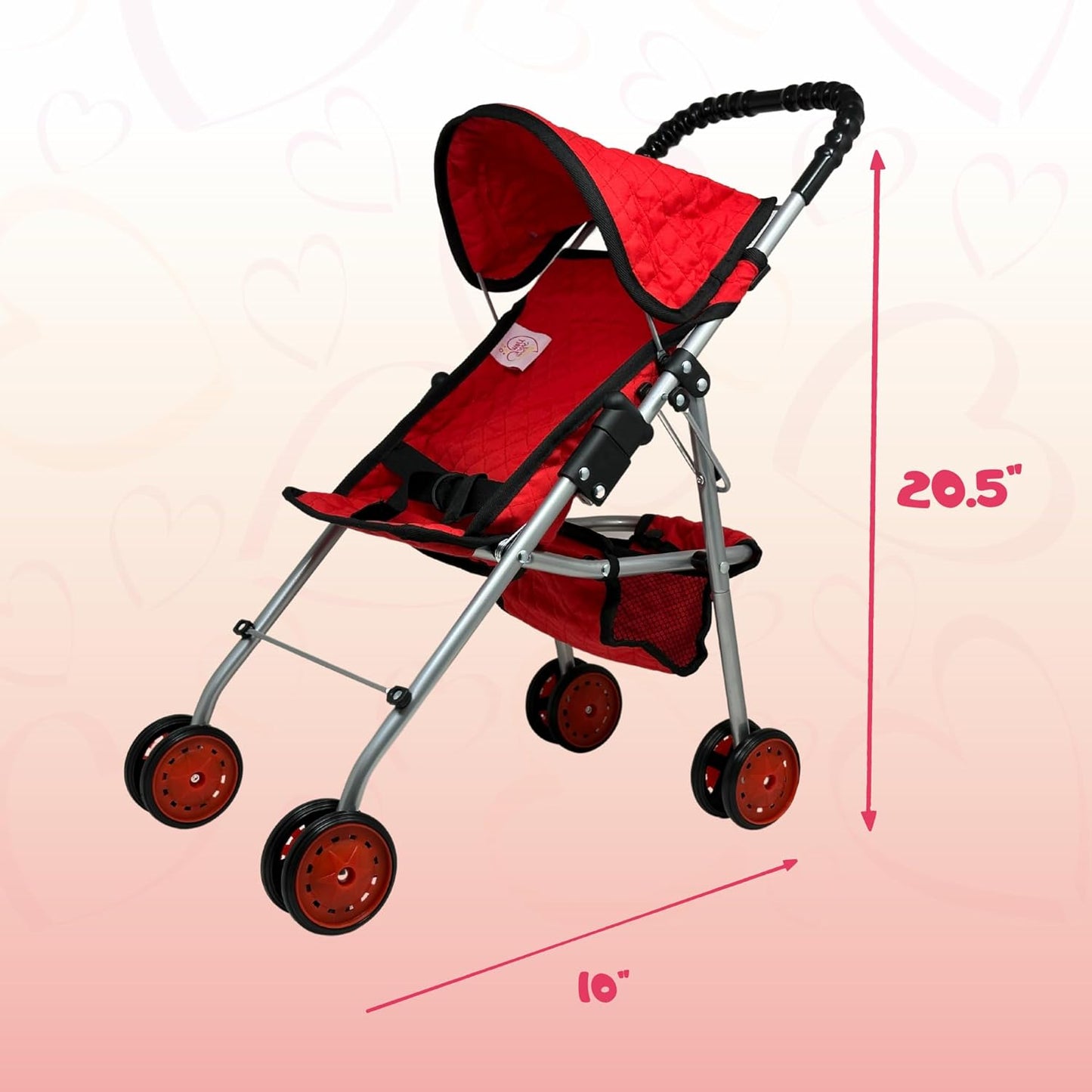My First Doll Stroller Denim for Baby Doll