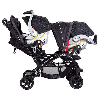 Baby Trend Sit N' Stand® Double 2.0 Stroller, Dash Black