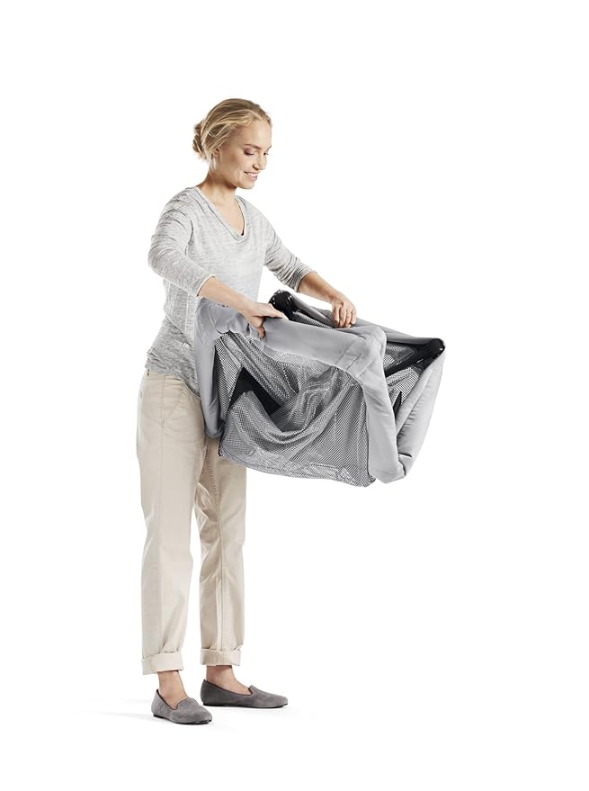 BabyBjörn Travel Crib Light - Black (040280US), One Size