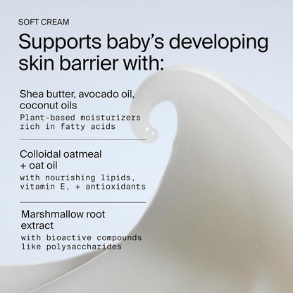 Coterie Baby Dry Skin Skincare Essentials Set | 16.2 oz Face + Body Lotion, 4.7 oz Diaper + Dry Skin Balm | Fragrance Free, Safe for Sensitive Skin, Hypoallergenic, Microbiome Friendly, Eczema Safe