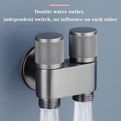 Handheld Toilet Bidet Sprayer for Toilet-Adjustable Water Pressure Control with Bidet Hose for Feminine Wash, Stainless Steel Brushed Nickel Bidet Faucet Cloth Diaper for Baby Wash