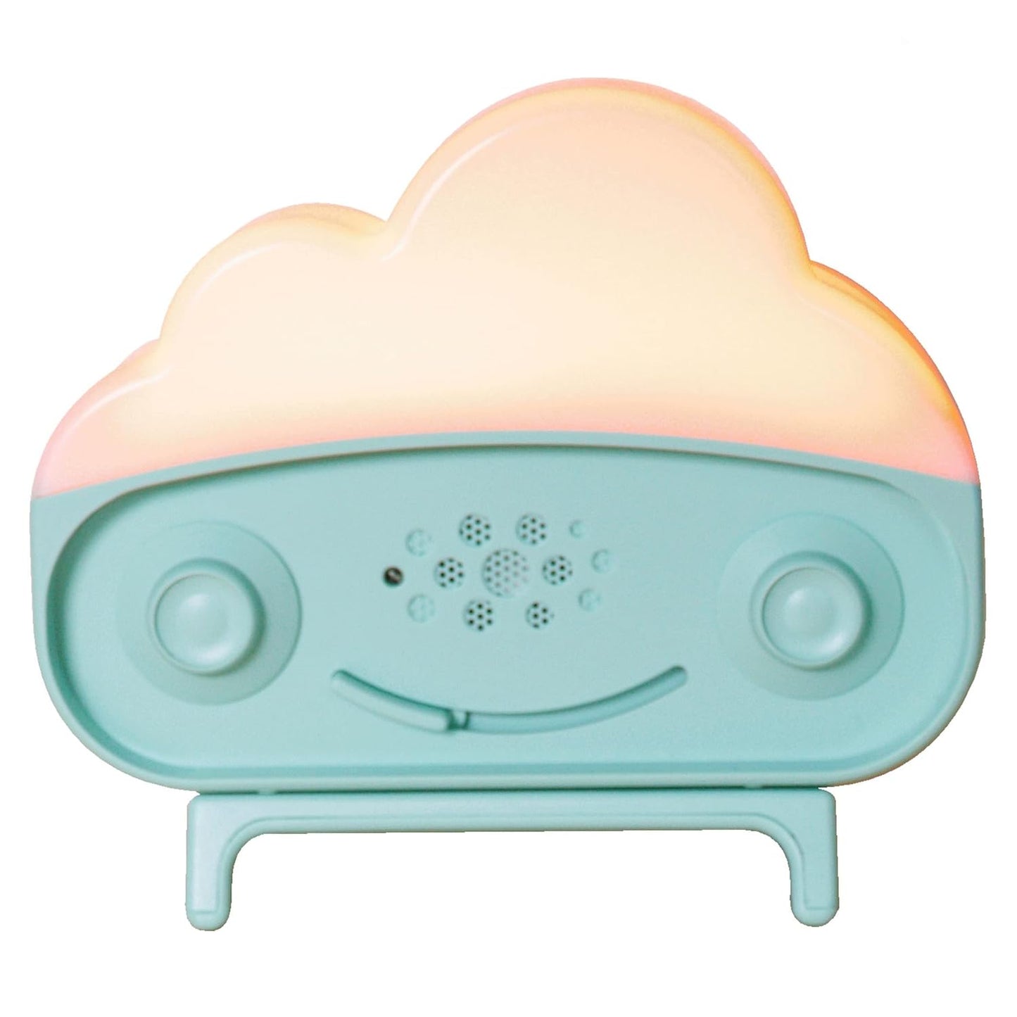 Happiest Baby SNOObie Smart White Noise Machine - Portable Baby Sound Machine with Night Light - 12 Soothing Sounds for Sleep Training, White