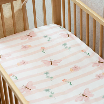 Bedside Sleeper Bassinet Fitted Sheets 20 x 33, 3 Pack Baby Delight Beside Me Dreamer,Babybond,Jimglo,koola,cowiewie,fodoss, Dream On Me Baby Square Bassinet, Pink Animal