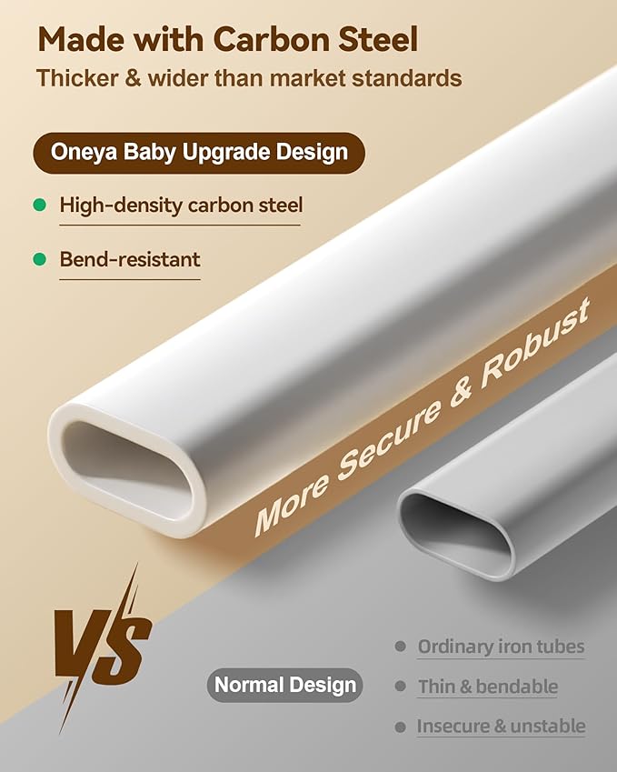 2 Piece Full Size Bed Rails for Toddlers, No-Drill Needed Baby Bed Rail Guard with Height Adjustable, Thickened Child Safety Side Railing Guards/Bedrail for Kids,Grey Bear Cute Design, 54x74.8Inches