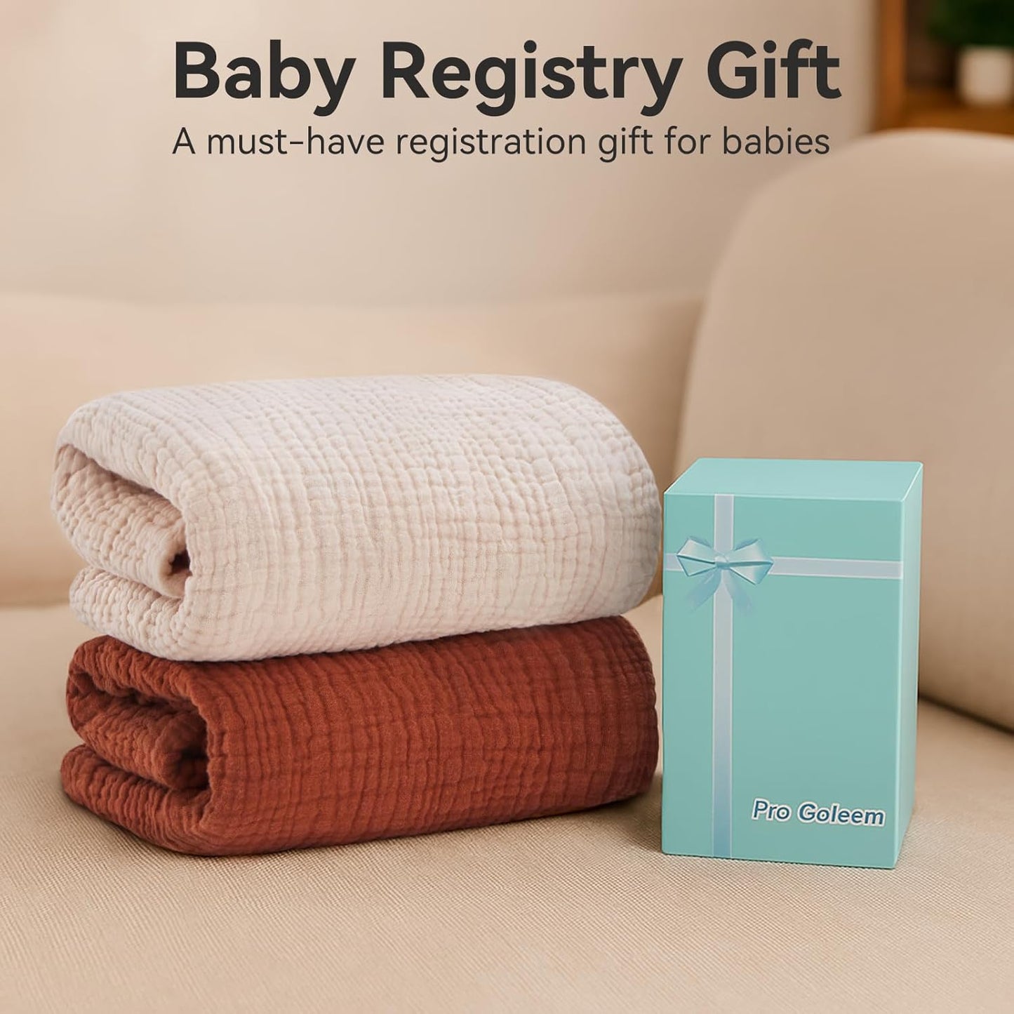 Muslin Bassinet Sheet Compatible with Maxi-COSI Iora & Iora Air Bedside Sleeper - 100% Cotton Rectangular Mattress Pad Cover (33"x20"), Breathable & Soft, Boho (1 Pack Blue)