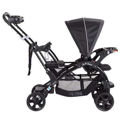 Baby Trend Sit N' Stand® Double 2.0 Stroller, Dash Black