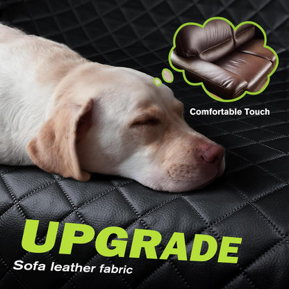 2-in-1 Dog Car Seat Cover for Back Seat, Transform to Passenger Mode - Dog Car Seat, Waterproof, Scratch-resistant, Support to 330lbs, for Outdoor Activities, Travel, to the Vet, for Cars/SUV/Truck