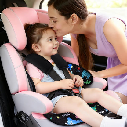 Piddle Pad Car Seat Liner, Waterproof Soft Car Seat Protector for Potty Training, Travel-Friendly Baby Toddler Carseat Cover, Machine Washable Liner for Spills, Potty Accidents (Blue, 2PC)