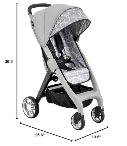 Larktale Chit Chat | Lightweight Compact Stroller for Babies & Toddlers 6 Months & Up | Best Travel Stroller | One-Handed Steering & Easy Fold, Longreef Navy