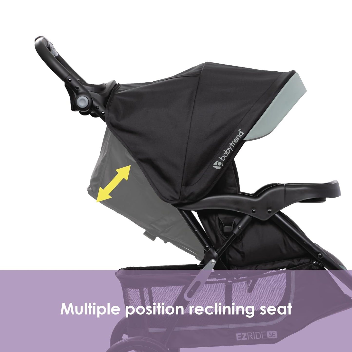 Baby Trend Stroller and EZ-Lift Infant Car Seat, EZ Ride Travel System, Dash Grey