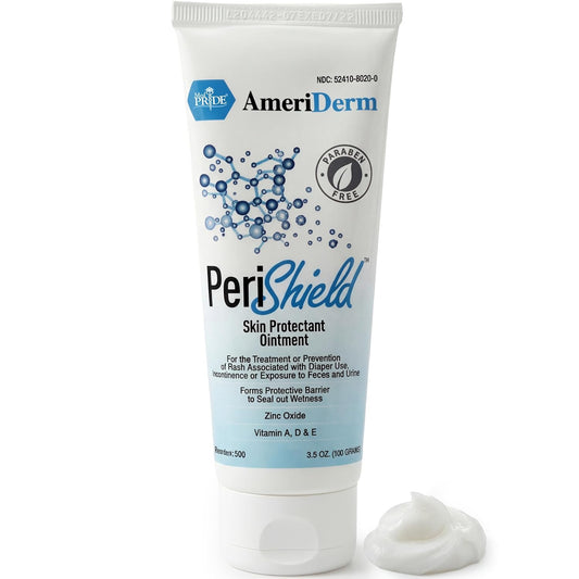 MED PRIDE Baby Diaper Rash Cream – Zinc Oxide Skin Protectant Ointment, 3.5 oz – Paraben-Free, Vitamins A D E, Moisturizing & Soothing Baby Butt Cream for Diaper Rash Relief & Prevention